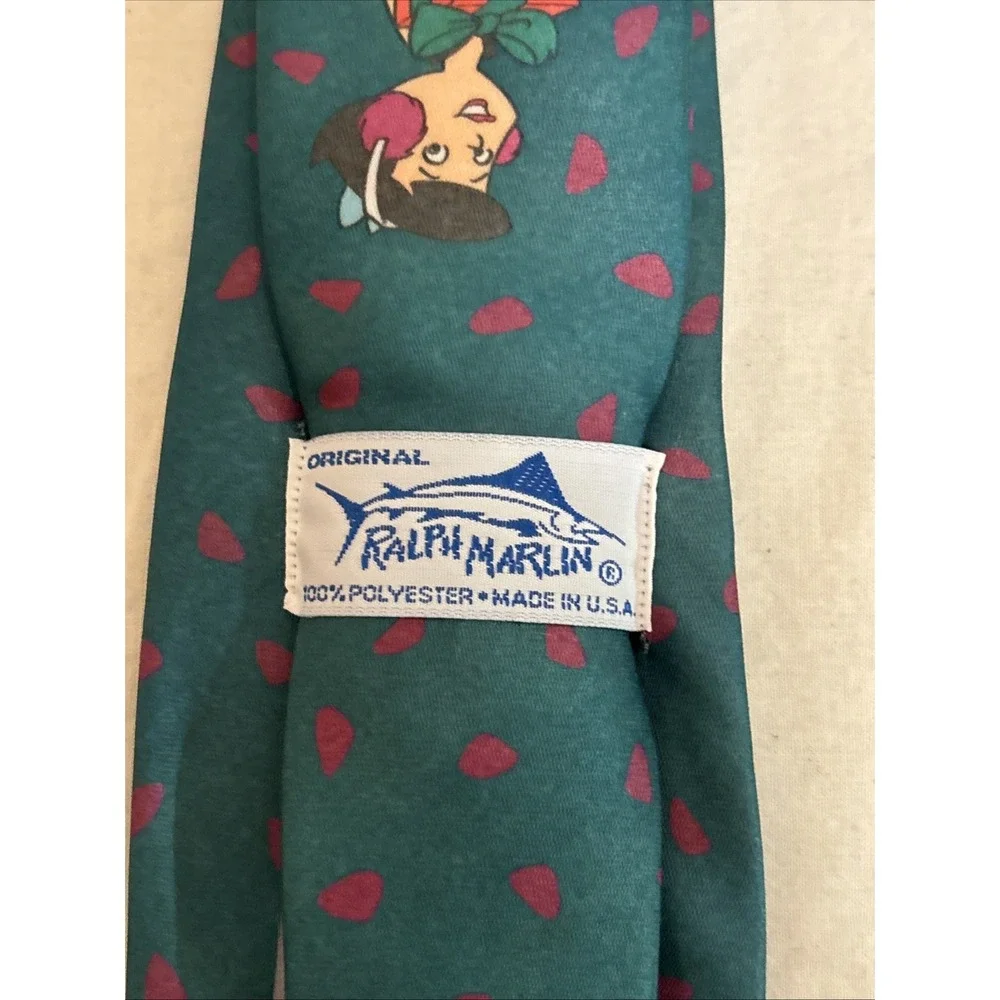 Ralph Marlin The Flintstones Mens Tie Lot Of 2 Fred Barney Dino Pebbles Wilma